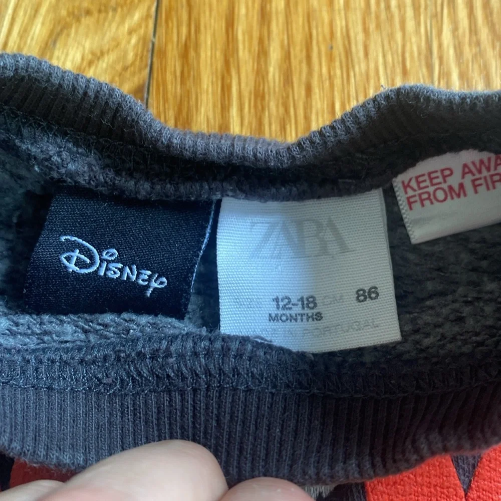 Disney Zara Mickey Mouse Sweat Set